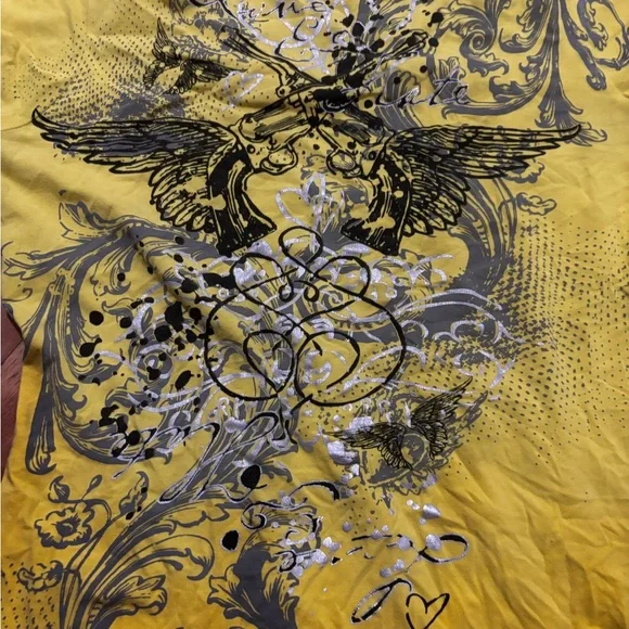 Dcs super cute y2k yellow top - Picture 6 of 7